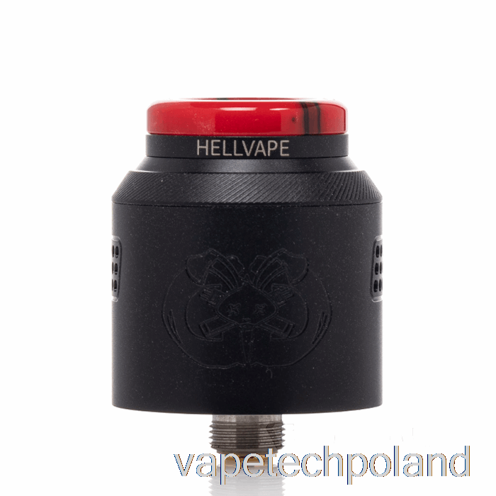 Podkładka Do Vape Hellvape Drop Dead 2 24mm Rda Matowa Pełna Czerń